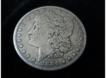 1884 P U.S. Morgan Silver Dollar