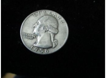 1956 D U. S. Washington Silver Quarter