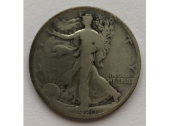 1920 S Walking Liberty Half Dollar