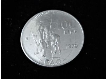 1979 Italy, 100 Lire Coin