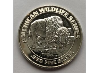 American Wildlife Series Coin .999 Silver