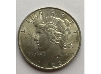 1922 Peace Dollar