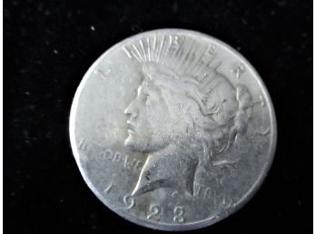 1923 S U.S. Peace Silver Dollar