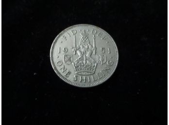 1951 Great Britain 1 Shilling Coin