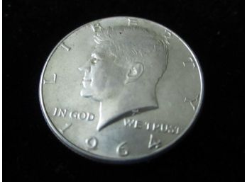 1964 P U.S Kennedy Silver Half Dollar