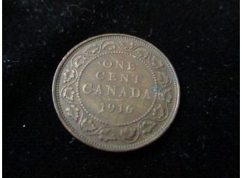 1916 Canada One Cent, Large Cent