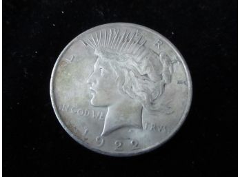 1922 P U.S. Peace Silver Dollar