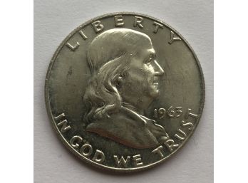 1963 Franklin Half Dollar