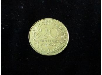 1967 France 20 Centimes