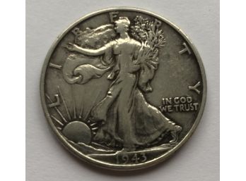 1943 Walking Liberty Half Dollar