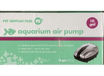 Aquarium Air Pump - 10 Gallon