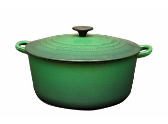 Vintage Le Creuset Enameled Cast Iron Dutch Oven