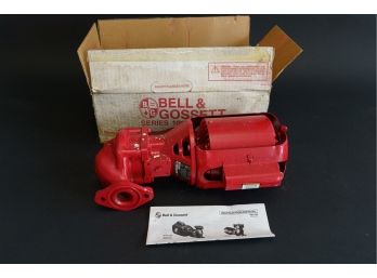 Bell & Gossett Iron & Bronze Booster Pump