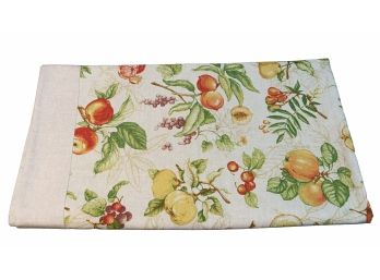 Table Linen With Fruit Motif