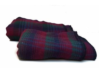 Pair Faribo Pure Wool Blankets - Twin Size