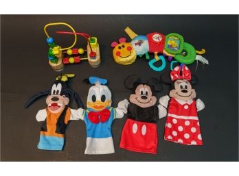 Children's Toys And Disney Puppets