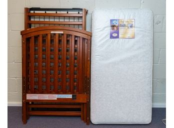 Baby Crib With Mattress