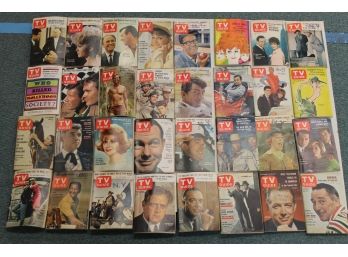 Attic Found 1950s-60s TV GUIDE Magazine Ephemera Book Lot 3 GREAT POP CULTURE