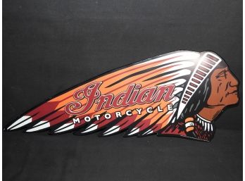 24 Inch Indian Motorcycle Sign