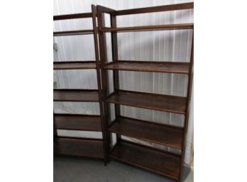 Pr. Of Folding Shelf Units