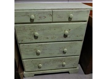 Green Painted Bureau