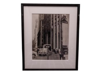 Framed Print Of Wall Street And Broadway