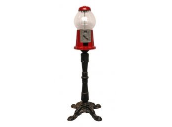 Gumball Machine With Metal Stand