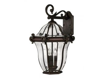 Hinkley Lighting 'San Clemente' Large Wall Mount Lantern In Brushed Stainless*