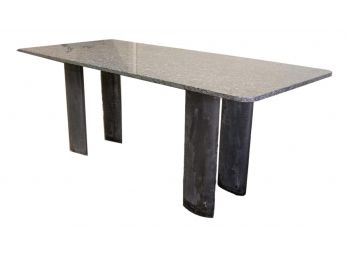 Koch & Lowy Table Designed By Piotr Sierakowski With Italian Marble Top