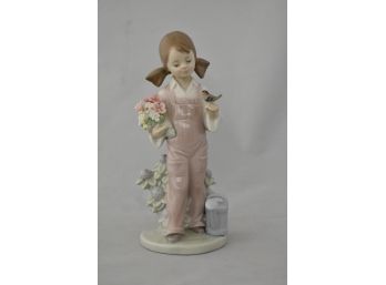 Lladro 'Spring Girl' Figurine No 5712