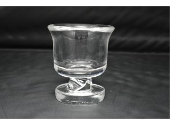 Small Steuben Glass Pedestal Bowl