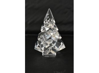 Baccarat Crystal Megeve Fir Christmas Tree