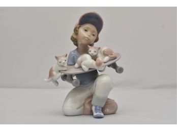 Lladro 'Little Riders' Figurine No 7623