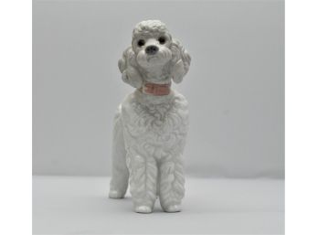 Lladro 'Standing Poodle' Figurine No 1259