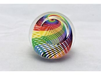 Rainbow Paperweight