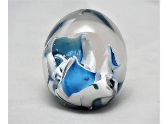 J. Andrighetti Paperweight Art Glass