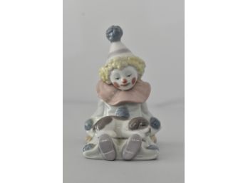 Lladro 'Pierrot With Puppy' Figurine No 5277