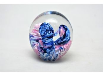 Eickholt Studio Art Glass Paperweight