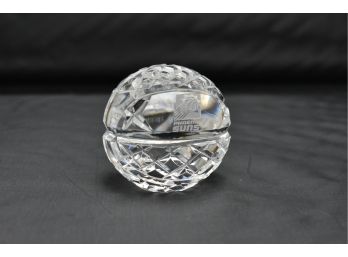 Waterford Crystal Phoenix Suns Basketball Paperweight