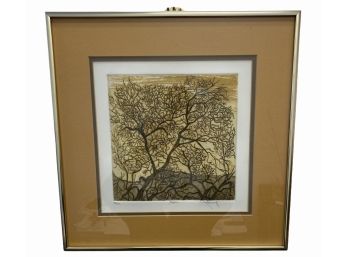 Signed Lithograph 'Autumn'