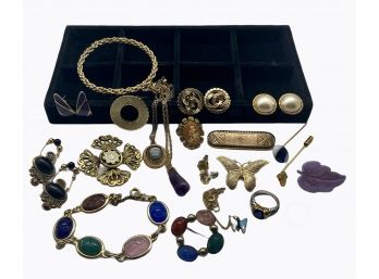 Eclectic Jewelry Collection - 20 Piece Lot Includes Sterling !