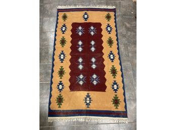 Southwest Style Rug -Appx  3.5' X 6'