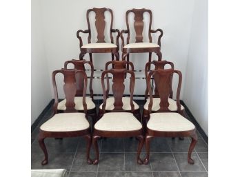 Stunning Solid Regency Dining Room Chairs