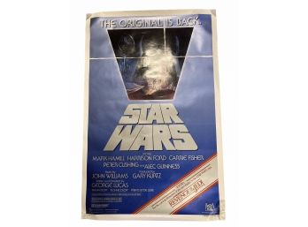1981 Star Wars Re-Release Poster