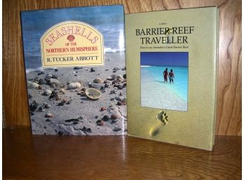 Coffee Table Books: Barrier Reef (Australia) And Seashells Of Northern Hemisphere