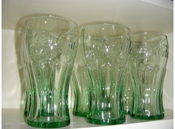 Set Of 6 Coca Cola Glasses