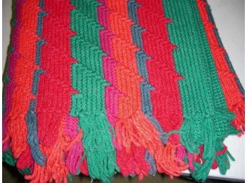 Striped Throw