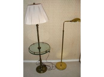 Two Floor Lamps, Both Need Rewiring