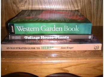 3 Books: Gardening, Plants, Herbs