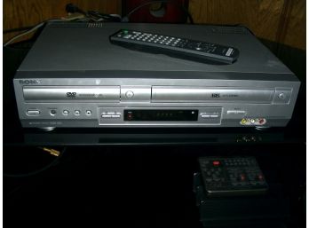 Sony Combination DVD/VHS Player, With Remote Model SLV-D300P